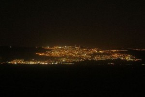 Tiberias at night
