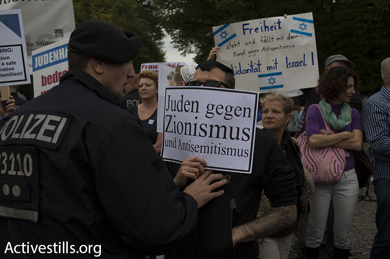 יהודים נגד ציונות בברלין (אורן זיו / אקטיבסטילס)