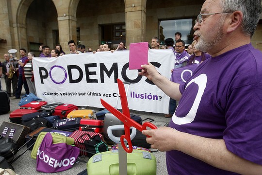 פעילי פודמוס (Podemos Unieu CC BY 2.0)