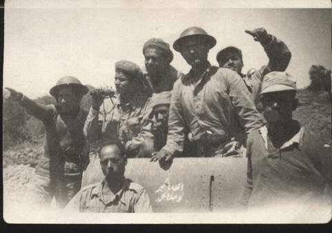 לוחמים מצרים חברי "האחים המוסלמים" ב-1948