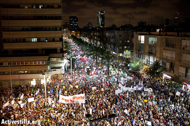 המחאה החברתית, קיץ 2011, תל אביב (אורן זיו / אקטיבסטילס)