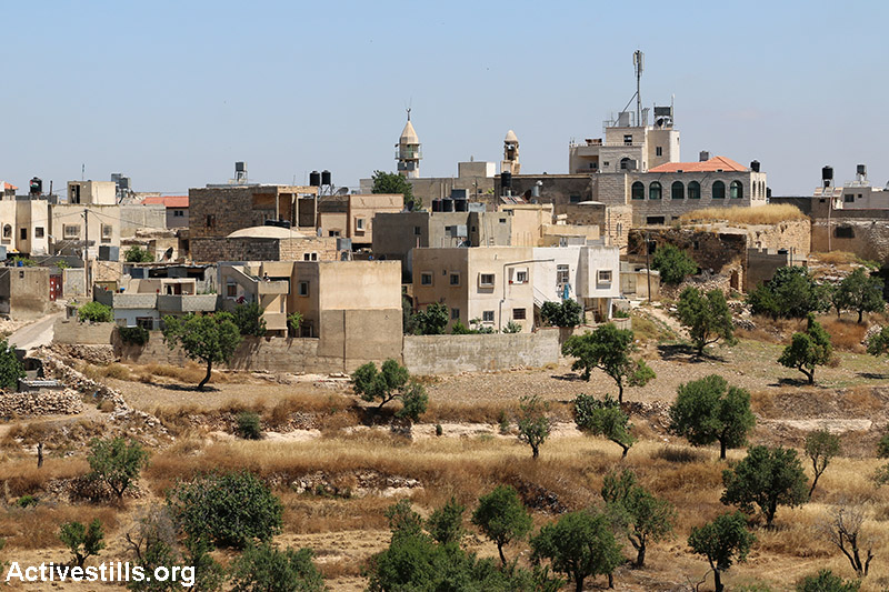 הכפר קריות, הגדה המערבית, 6 ביוני 2015. (אחמד אל-באז/אקטיבסטילס)