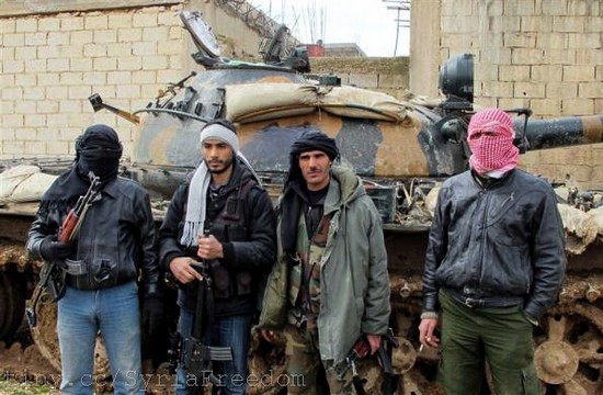 לוחמי צבא סוריה החופשי, 2012 (Freedom House CC BY 2.0)