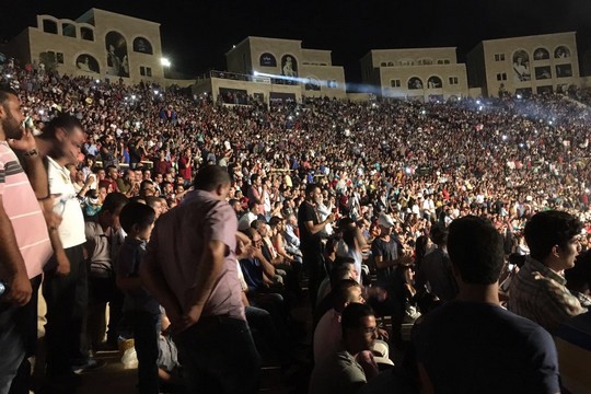 קהל באמפיתיאטרון רוואבי (סמאח סלאימה)