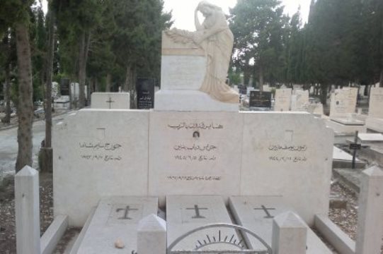 קבר שלושת הנערים בחיפה, למרות התנגדות הכנסייה (צילום: אתר חיפה החופשית)