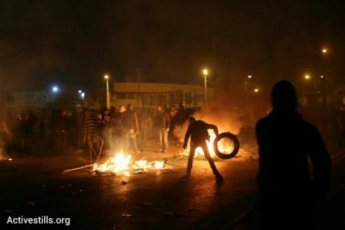 העימותים ממשיכים בכיכר. צילום: אורן זיו / אקטיבסטילס