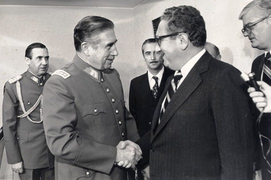 פגישה בין פינושה לג'ימי קרטר ב-1976 (משרד החוץ של צ'ילה)