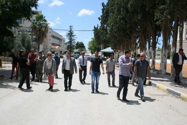 משלחת אקדמאים ישראלים באוניברסיטת כדורי, טול כרם (חגי מטר)