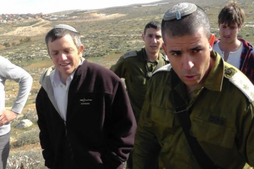 סא"ל שחר ספדה. (צילום: גיא בוטביה.)