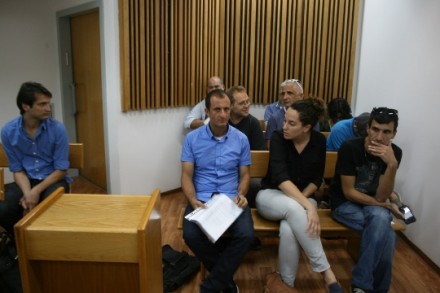 ליאור קיי אבישי ותומכים בבית הדין לעבודה (חגי מטר)