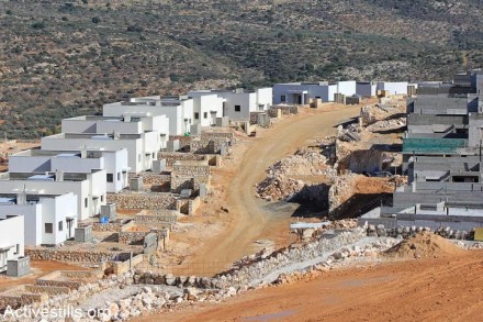 התנחלות חדשה ליד הכפר א-דיק (אחמד אל-באז / אקטיבסטילס)