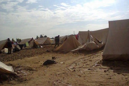 מחנה הפליטים היזידי ח'אנכ. צילום: סעד אל-עוודאל