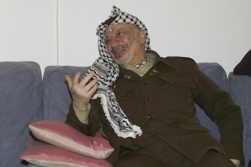 יאסר ערפאת (UN PhotoEvan Schneider) פתח אימץ את החלטת החלוקה אחרי הצלחת האינתיפאדה. יאסר ערפאת (UN PhotoEvan Schneider)