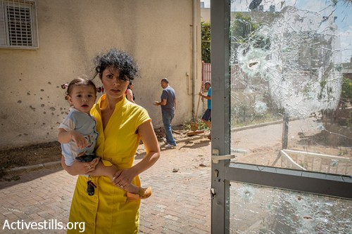 התקפת טילים, שדרות, 5.7.2014