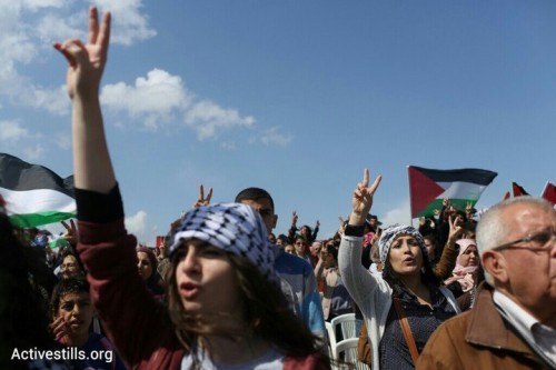 אלפים השתתפו בצעדת השיבה ה-18 לכפר ח'דתא (אורן זיו/אקטיבסטילס)