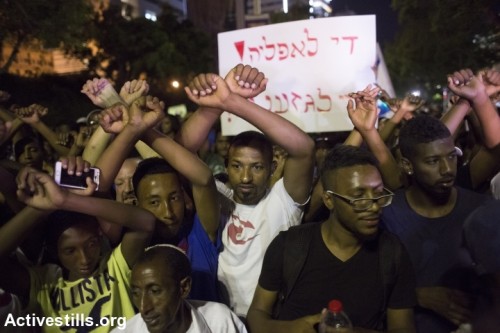 הפגנת יוצאי אתיופיה נגד גזענות, תל אביב (אורן זיו / אקטיבסטילס)