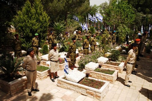 בית הקברות הצבאי בהר הרצל.