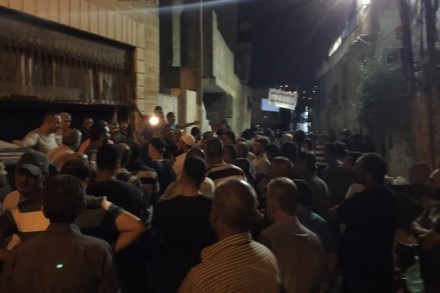 הפגנה בסילוואן (מיכאל סולסברי-כורך)