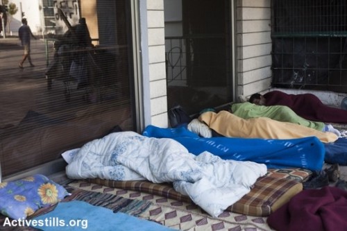 עוני: חסרי בית בתל אביב, 2011 (אורן זיו / אקטיבסטילס)