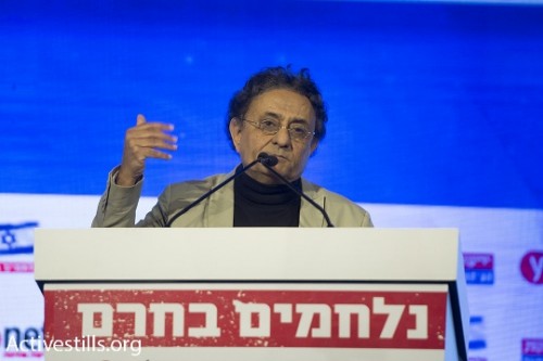 בן דרור ימיני בוועידת ידיעות אחרונות נגד החרם (אורן זיו / אקטיבסטילס)