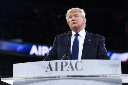 דונלד טראמפ בוועידת איפא"ק (באדיבות איפא"ק)
