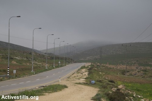 כביש, דרום הר חברון (אורן זיו / אקטיבסטילס)