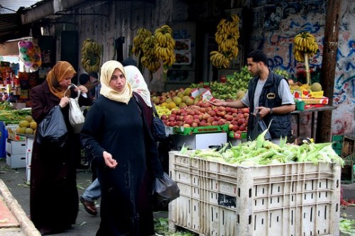 נשים בעזה (צילום: Suhair Karam / IRIN פליקר)