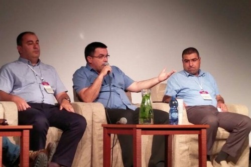 ראש מועצת ירוחם, מיכאל ביטון, בכנס מועצת הנגב (דני בלר) ראש מועצת ירוחם, מיכאל ביטון, בכנס מועצת הנגב (דני בלר)