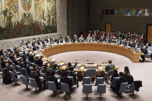 מועצת הבטחון של האו"ם. לימדה את הימין הקיצוני משהו על מגבלות הכוח (UN Photo/Loey Felipe)
