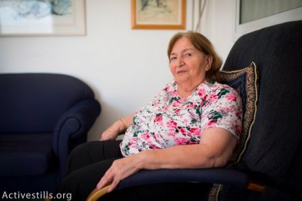 שוברת שתיקה. שולמית מליק. (צילום: שירז גרינבאום/אקטיבסטילס)