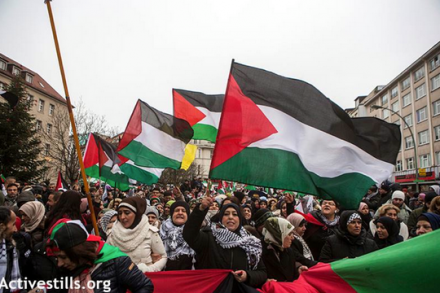 הפגנה פרו-פלסטינית בגרמניה (אן פאק/אקטיבסטילס)
