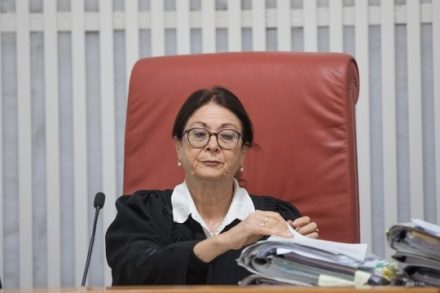 נשיאת העליון, אסתר חיות (יונתן זינדל / פלאש90)
