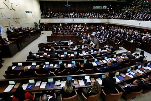 טקס השבעת הכנסת העשרים (מרים אלסטר/ פלאש90)