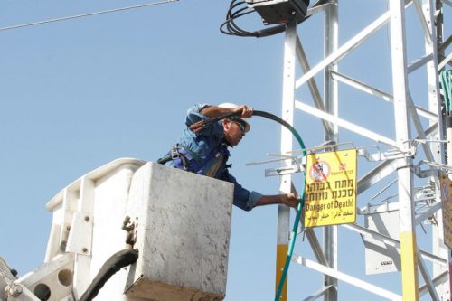 עובדי חברת חשמל. נתניהו והארץ נגד העבודה המאורגנת (פלאש 90)
