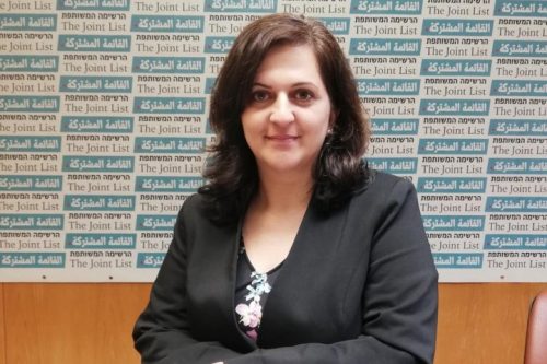 "האם אני יכולה להתחבר עם פמיניסטית ציונית? בכנות, לא". ניבין אבו רחמון (דוברות הרשימה המשותפת)