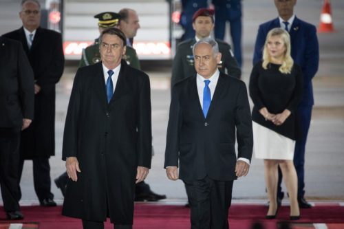 ישראלים יוצאי ברזיל: בולסונארו - פרסונה נון גרטה בישראל