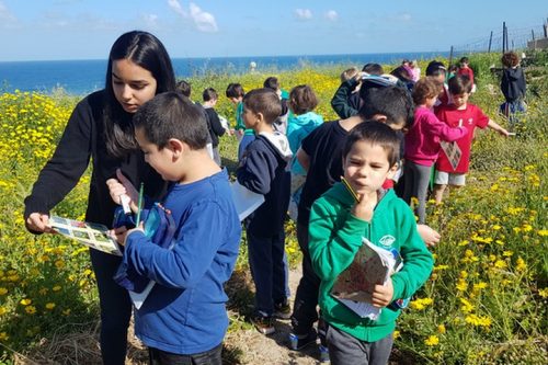 הפרת הסדר צריכה לעמוד במרכז החינוך, לא קבלת ההגמוניה. ילדים בשיעור משחקי בבית ספר עין ים בחיפה (צילום: בית הספר עין ים)