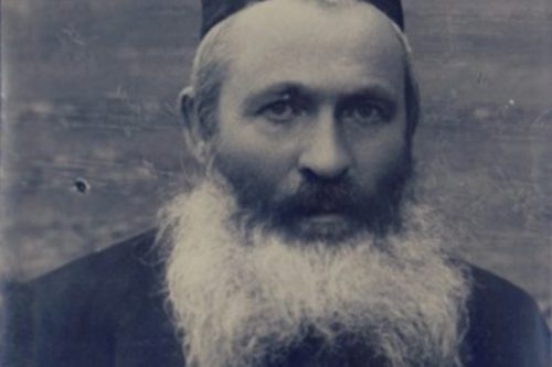 הרב אהרן שמואל תמרת (מקור: הספריה הלאומית, צלם פולני לא ידוע)
