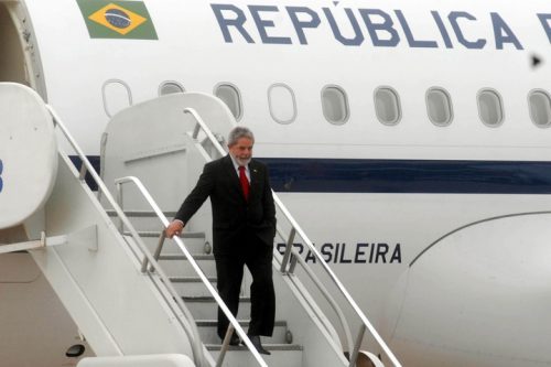 נשיא ברזיל לשעבר, לולה דה סילבה, ב-2006 (צילום: Marcello Casal Jr/ABr)