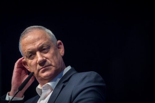 בני גנץ (מרים אלסטר / פלאש 90) בני גנץ (מרים אלסטר / פלאש 90)