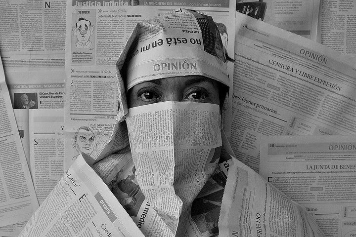 חוסר השקיפות של הצנזורה הוא תופעה מדאיגה. קמפיין בעד חופש העיתונות (צילום: אהדיה אשרף cc by-nc-nd 2.0)