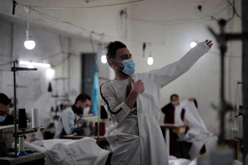 בית חולים ברצועת עזה בזמן הקורונה (צילום: מוחמד זאנון / אקטיבסטילס)