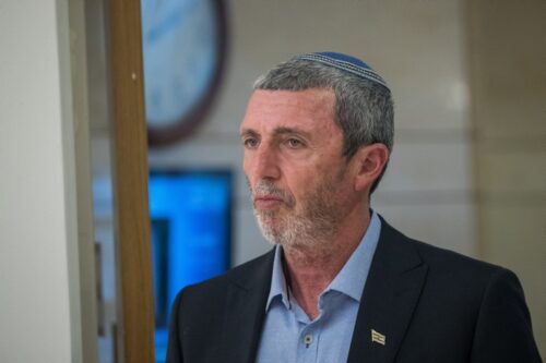 לכל המשרדים היו תוכניות, חוץ מלמשרד החינוך. שר החינוך רפי פרץ (צילום: יונתן זינדל / פלאש 90)