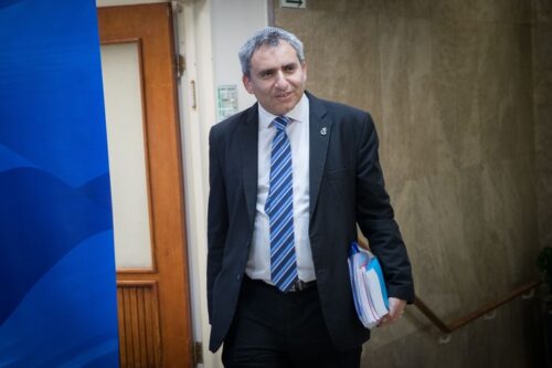 עלול להיות מעוניין בהגברת הפיקוח על המל"ג ובהגברת הפיקוח על פעילות פוליטית של אנשי האקדמיה. זאב אלקין (יונתן זינדל / פלאש 90)