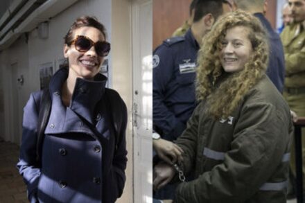 עהד תמימי (מימין) ויפעת דורון (צילומים: אורן זיו)