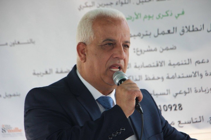 מושל חברון, ג'ברין אלבכרי (צילום: באדיבות משרד המחוז)