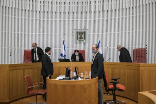 בית המשפט העליון בירושלים, ב-14 בספטמבר 2020 (צילום: אוליבייה פיטוסי / פלאש90) בית המשפט העליון בירושלים, ב-14 בספטמבר 2020 (צילום: אוליבייה פיטוסי / פלאש90)