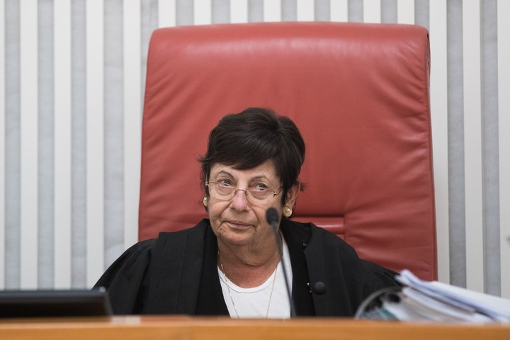 נשיאת בית המשפט העליון לשעבר, השופטת מרים נאור, ב-31 באוגוסט 2017 (צילום: יונתן זינדל / פלאש90)