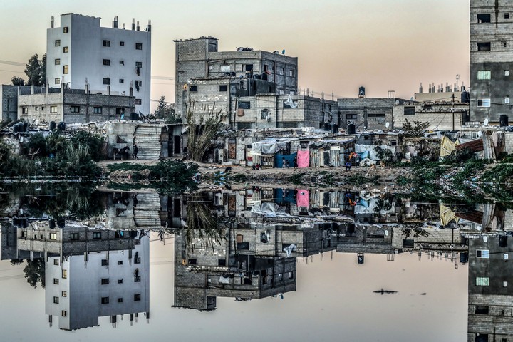 שכונת זייתון בעזה (צילום: מוחמד זאנון / אקטיבסטילס)