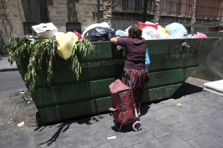 עוני בישראל, אילוסטרציה (צילום: נתי שוחט / פלאש90)